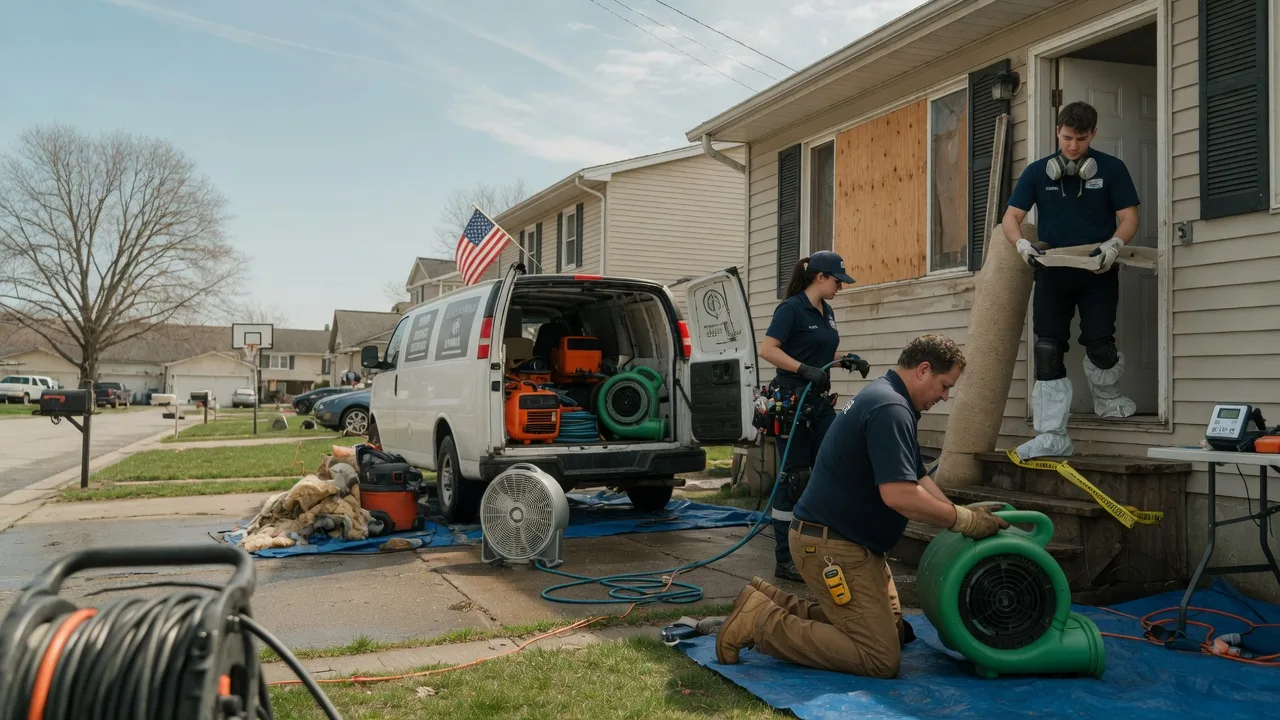 Water Damage Restoration in Leeper, PA near me